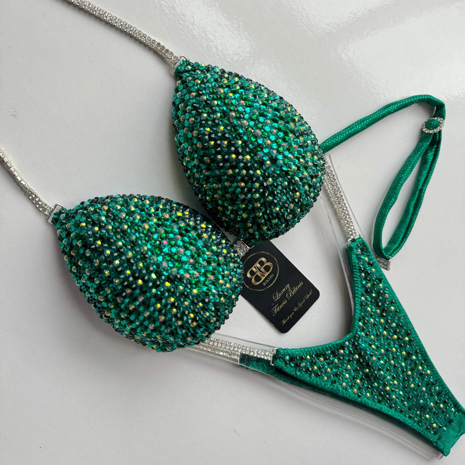 Brand New Forest Green NPC style bikini - B cup