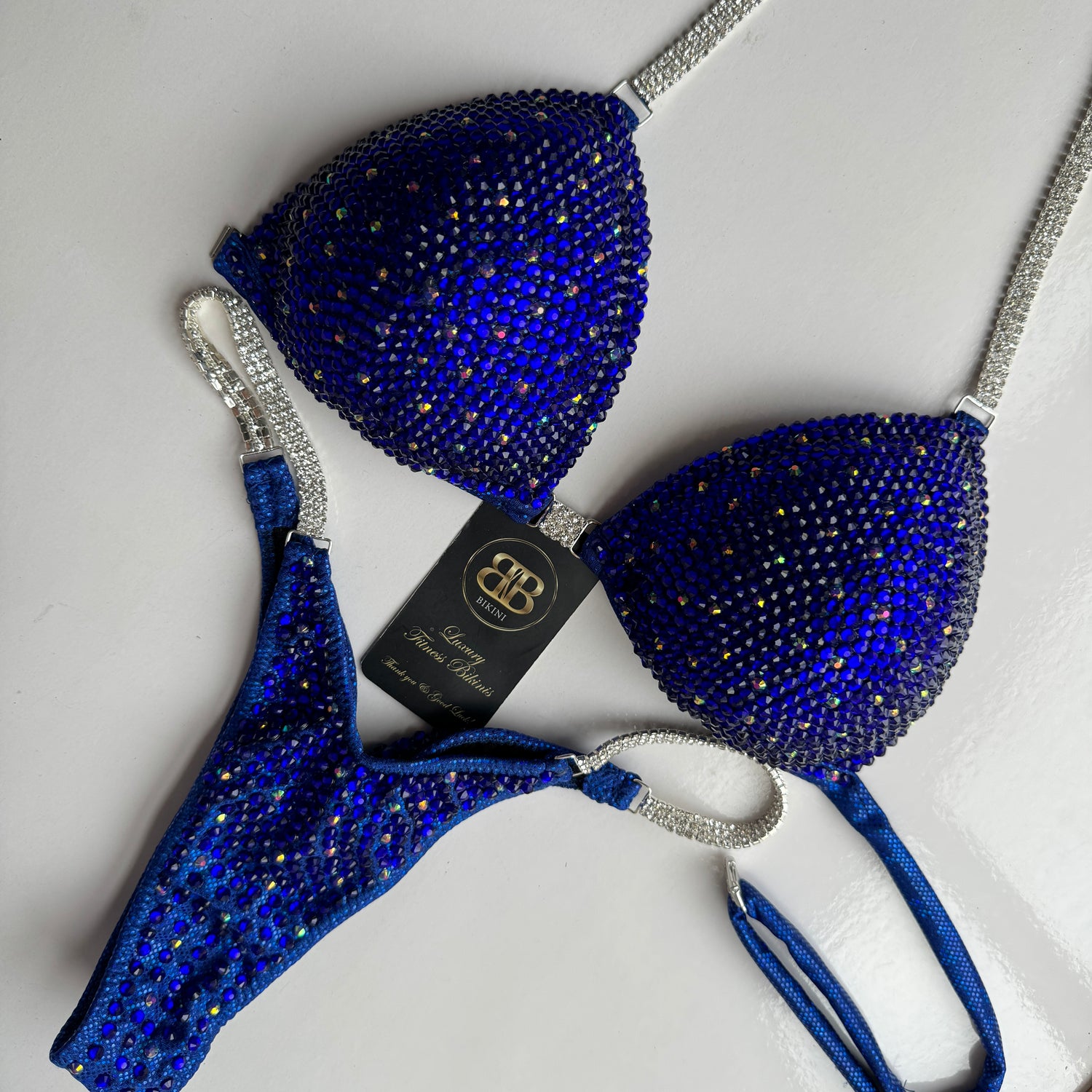 Brand New Cobalt Blue NPC style bikini - C cup