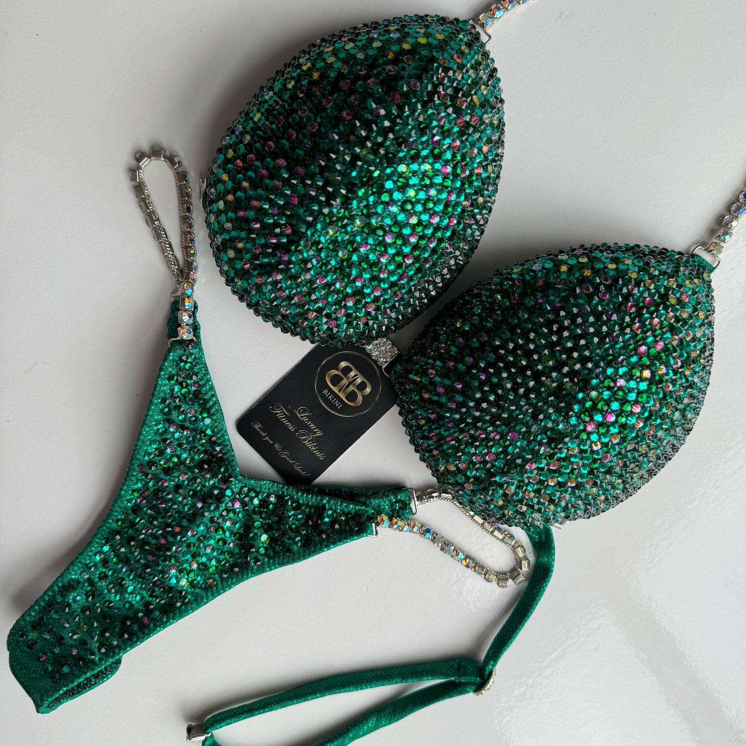 Brand New Volcano green NPC style bikini - DD cup