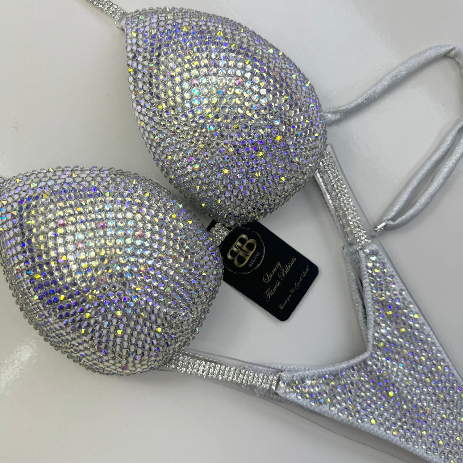 Brand New Silver Ghost NPC style bikini - D/DD cup