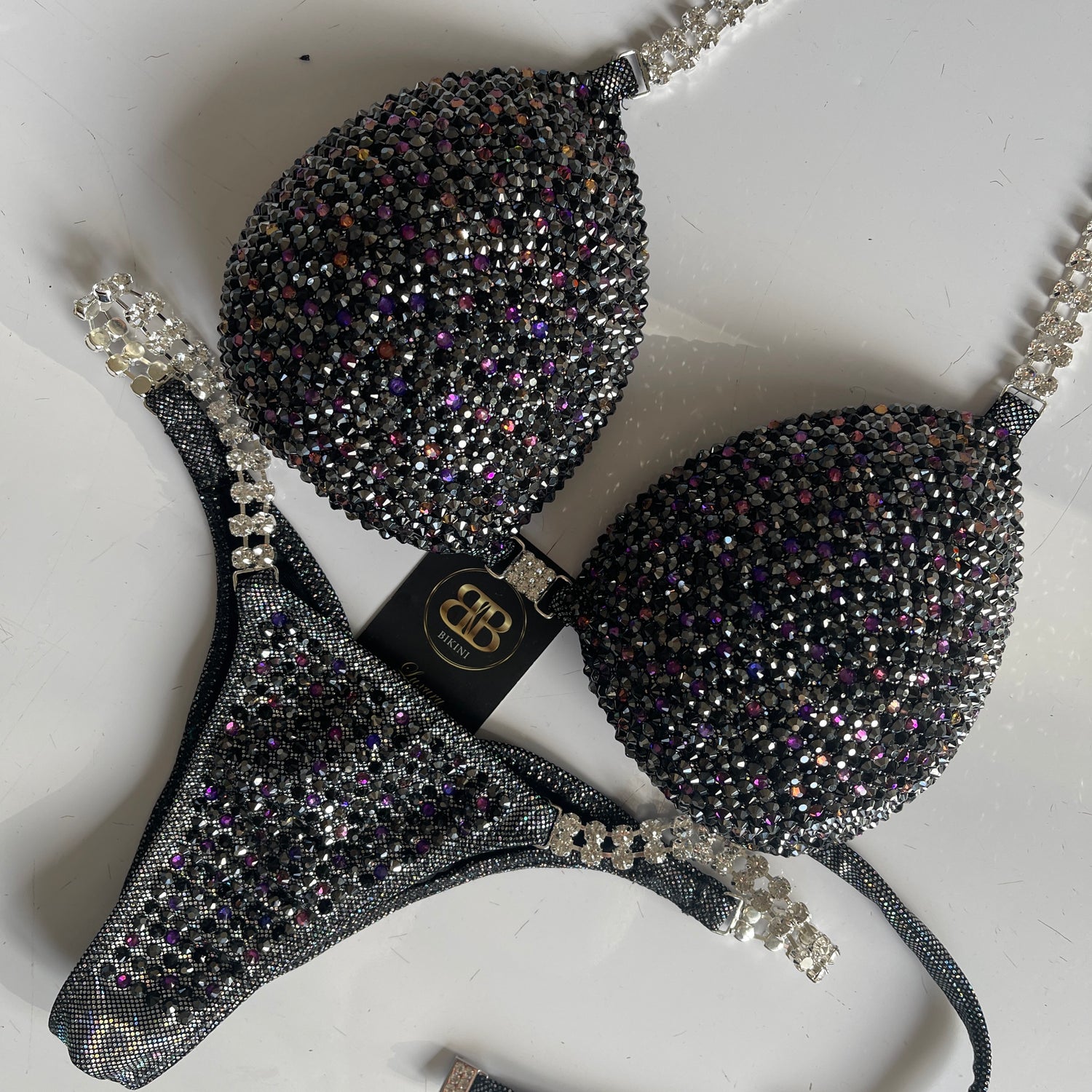 Hematite Purple Triangle ( NPC) competition bikini D/DD