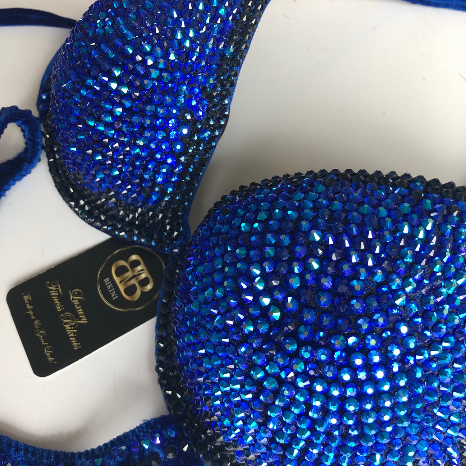 Blue Velvet Bombshell Bikini (526)