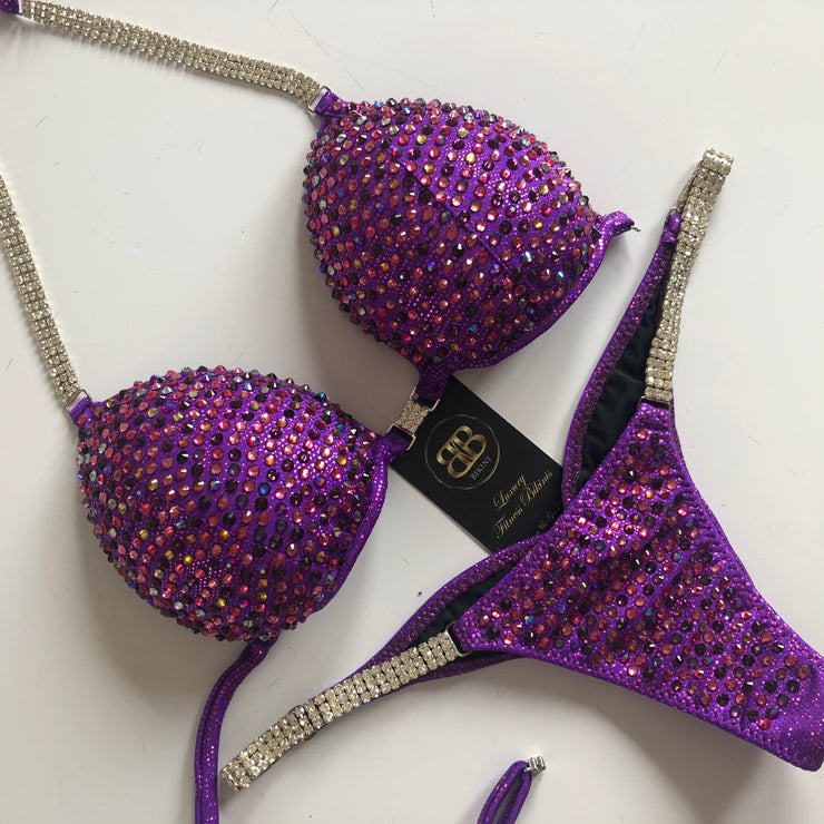 Purple Candy Mix NPC Style Competition Bikini (325)