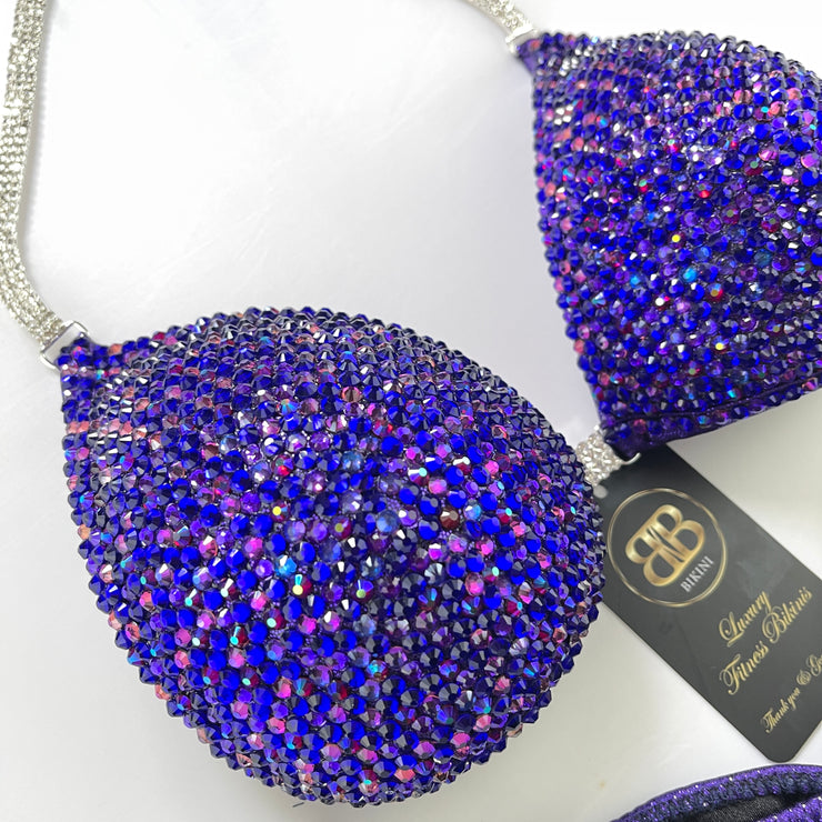 Cobalt & Purple Competition Bikini (711)