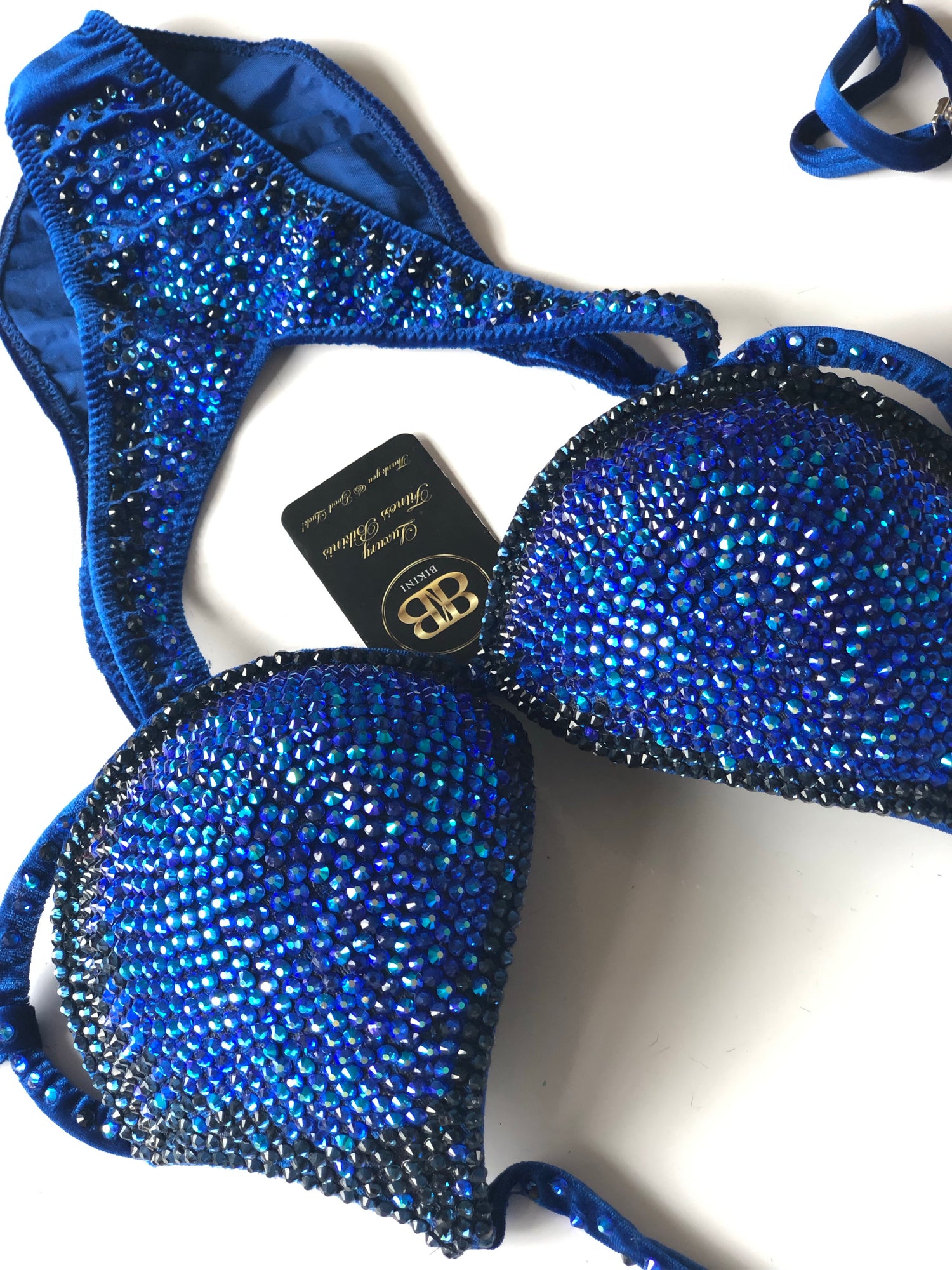 Blue Velvet Bombshell Bikini (526)