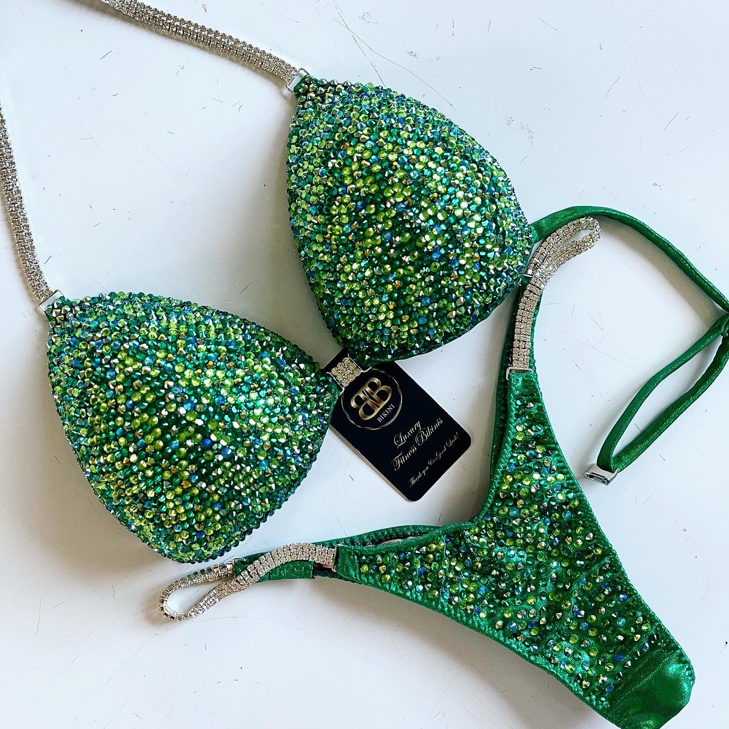 Green Ivy competition bikini (506)