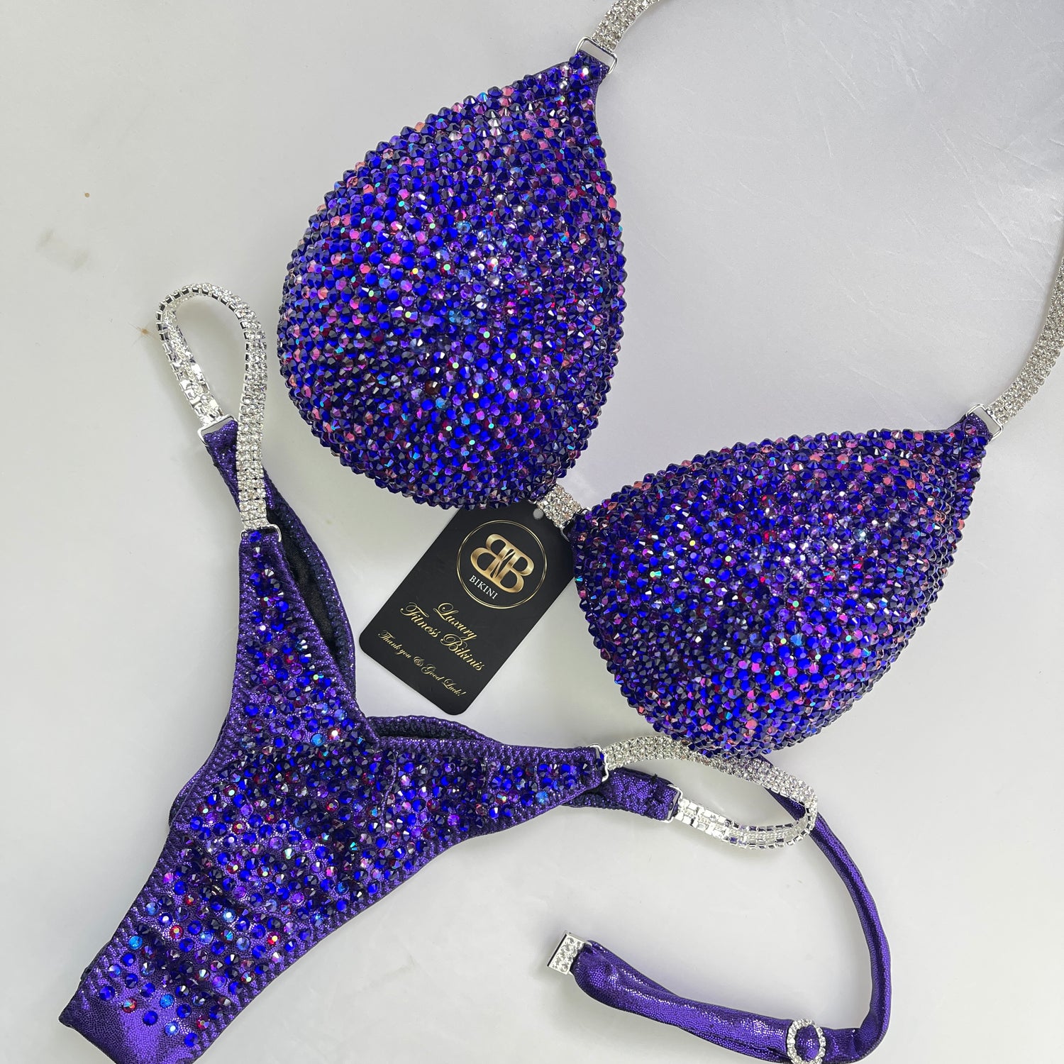 Cobalt & Purple Competition Bikini (711)