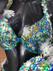 Fairytale Dust Competition Bikini- Diva Level 2 / 3 with feathers for good luck