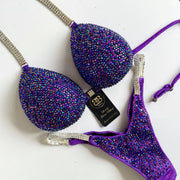 Purple rain NPC style competition bikini (509)