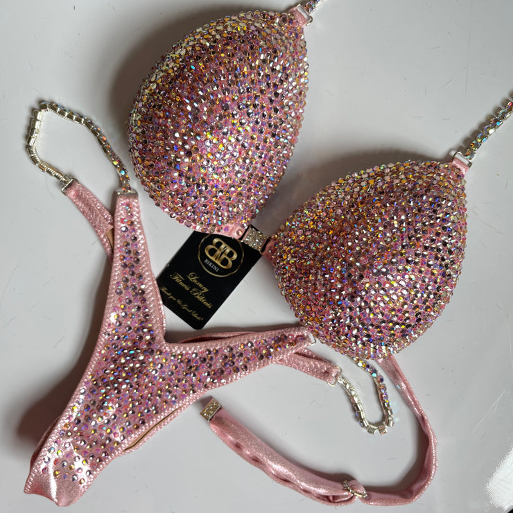 Brand New Baby Pink NPC style bikini - D/DD cup