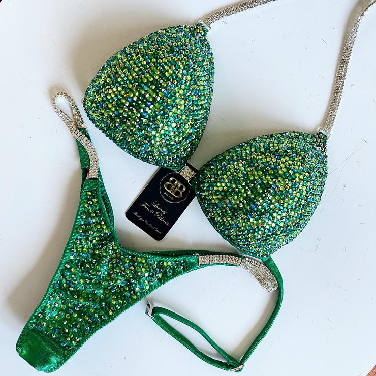 Green Ivy competition bikini (506)